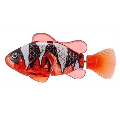 Βρεφικά ρομποτικά ηλεκτρονικά ρομπότ που λειτουργούν με μπαταρία, ρομπότ ψαριών κολύμπι Play Water Bath Διαδραστικά ηλεκτρικά παιχνίδια για κατοικίδια για παιδιά Δώρα Baibi