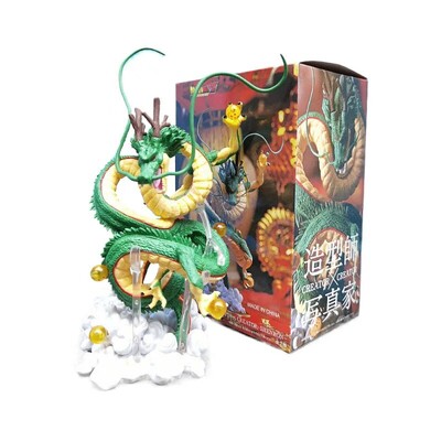 Dragon Ball Creator Green Shenron Animációs Akciófigura Vinyl Figurine Model Toys