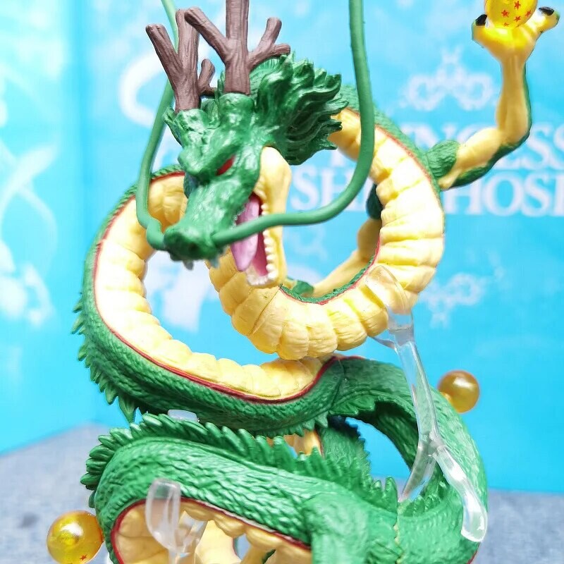 Dragon Ball Creator Green Shenron Animācijas Asa sižeta figūriņa Vinila figūriņas modeļa rotaļlietas