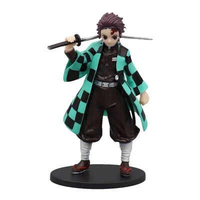 Demon Killer Figure Action Kimetsu YAIBA Animated Characters Toy Collection MH Looking Up Kamado Tanjirou Nezuko Toy Models