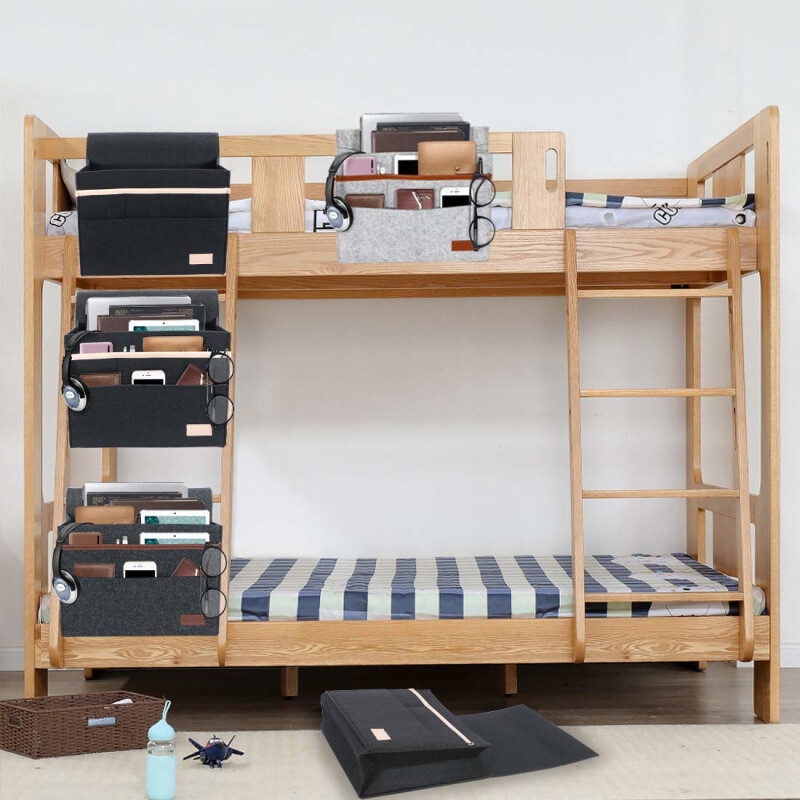 Beebi voodi kõrval asuv hoiutasku rippuv voodi korrastaja Kaasaskantav voodi kõrval viltvoodi hoiukott Voodi diivani riiul kotihoidik