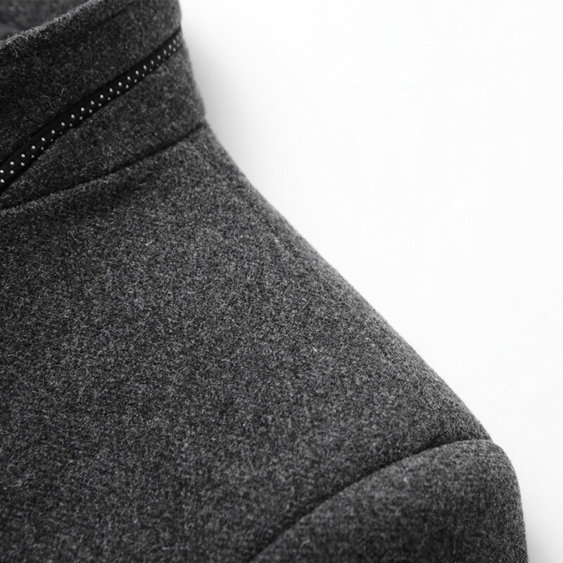 Férfi széldzseki dzsekik őszi téli alkalmi divat kabát gyapjú kabáttartó gallér gyapjú kabátok férfinak