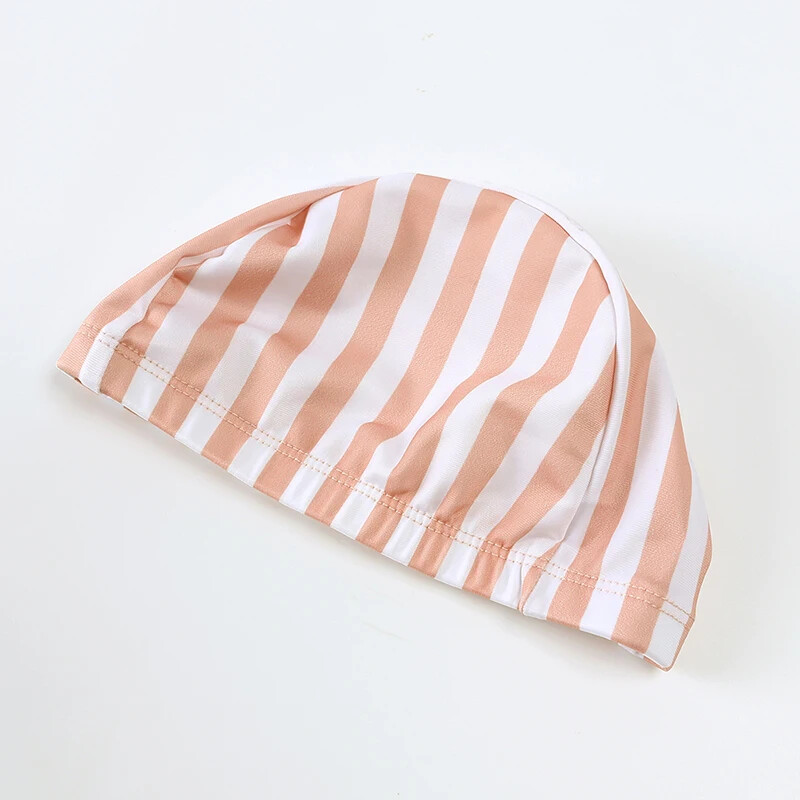 2024. aasta laste tüdrukute suvine ujumiskostüüm, prinditud koomiks 9M-8T rannas, mereäärsed riided, müts + püksmüts, sobivad õe ujumisriided