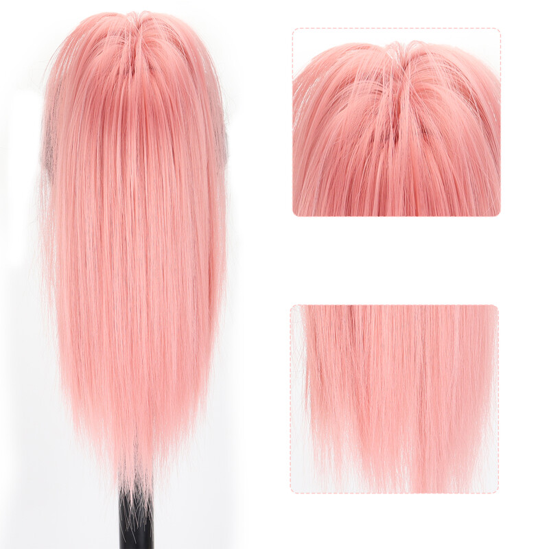 Sünteetiline lühike sirge küünisklamber poolseotud hobusesaba juuksepikendused hobusesaba kunstjuuksed naistele armsad lahedad tüdrukud