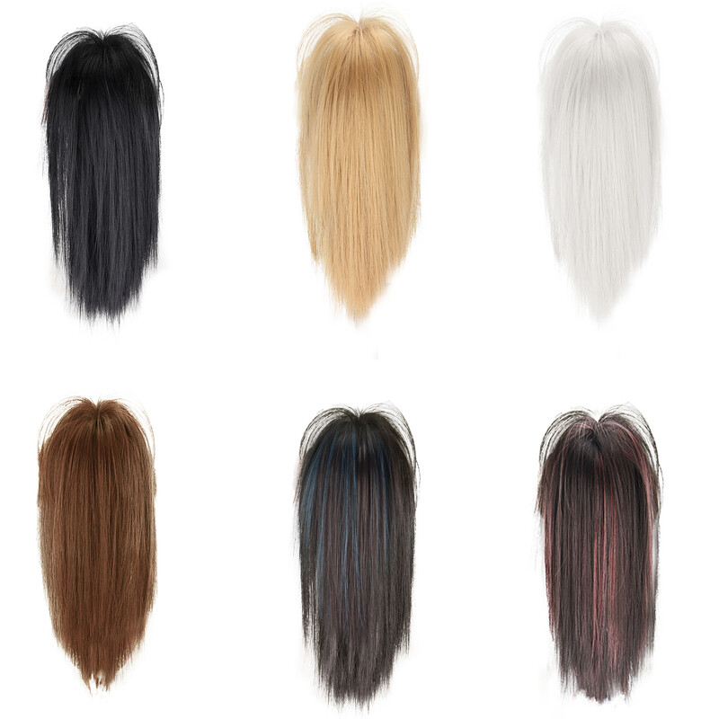 Sünteetiline lühike sirge küünisklamber poolseotud hobusesaba juuksepikendused hobusesaba kunstjuuksed naistele armsad lahedad tüdrukud