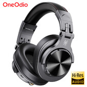 Oneodio Fusion A70 Bluetooth 5.2 слушалки Hi-Res Audio Over Ear Безжични слушалки Професионален студиен монитор DJ слушалки 72H