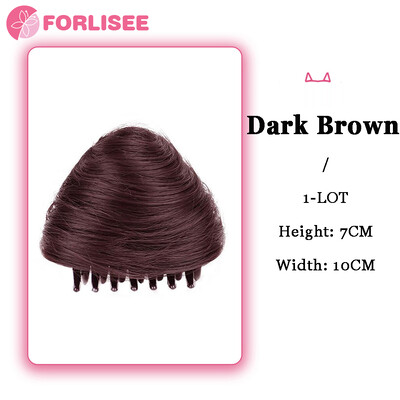FORLISEE Synthetic Cat Ear Ball Wig Hair Ring Sweet Cool Spicy Girl Grab Clip Contract Lazy Man Hair Plate Magic Tool