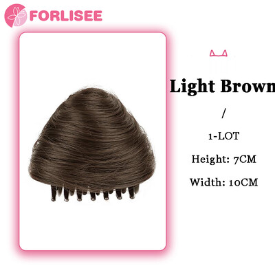 FORLISEE Synthetic Cat Ear Ball Wig Hair Ring Sweet Cool Spicy Girl Grab Clip Contract Lazy Man Hair Plate Magic Tool
