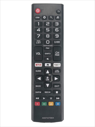 KIVÁLÓ MINŐSÉGŰ ABS AKB75375604 TÁVIRÁNYÍTÓ LG SMART TV 433MHZ-hez
