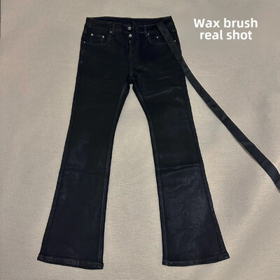 Must puidust Ro stiilis käsitsi valmistatud teksarihm, vastupidav kõrge elastsusega pintsliga kaetud polümeermaterjal moodsate tänavarõivaste jaoks