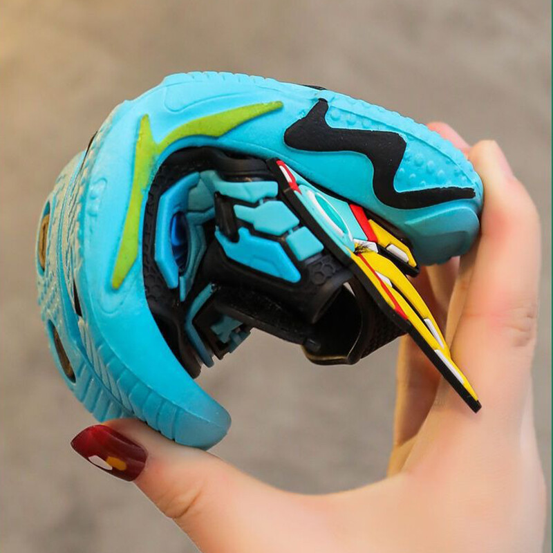 Berniukų basutės nuo 1 iki 12 metų minkštu padu neslystančios sandalai animaciniai apatiniai drabužiai maži ir vidutinio dydžio vaikiški paplūdimio sandalai