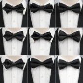 kvaliteetne meeste kikilips ärikleit must-valge pidulik peigmehe pulmakleit vibu parim mees mõõn vaba aeg