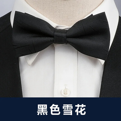 kvaliteetne meeste kikilips ärikleit must-valge pidulik peigmehe pulmakleit vibu parim mees mõõn vaba aeg