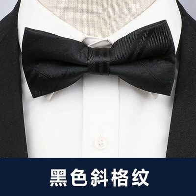 kvaliteetne meeste kikilips ärikleit must-valge pidulik peigmehe pulmakleit vibu parim mees mõõn vaba aeg