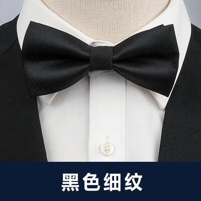 kvaliteetne meeste kikilips ärikleit must-valge pidulik peigmehe pulmakleit vibu parim mees mõõn vaba aeg