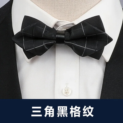 kvaliteetne meeste kikilips ärikleit must-valge pidulik peigmehe pulmakleit vibu parim mees mõõn vaba aeg