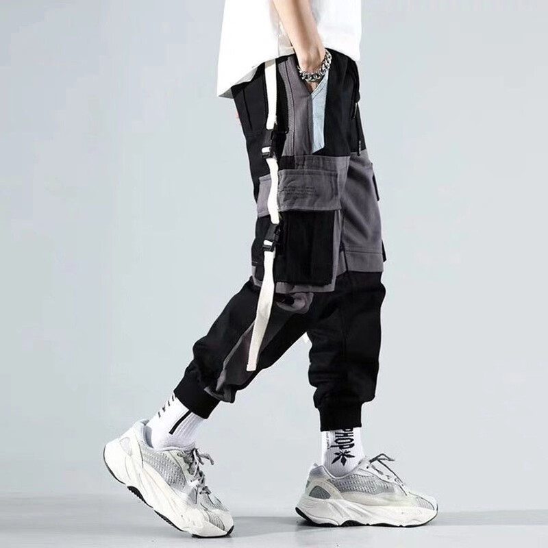 Meeste Joggers Cargo Techwear püksid Baggy Pant Tactical meeste dressid 2023 Haaremi püksid poistele