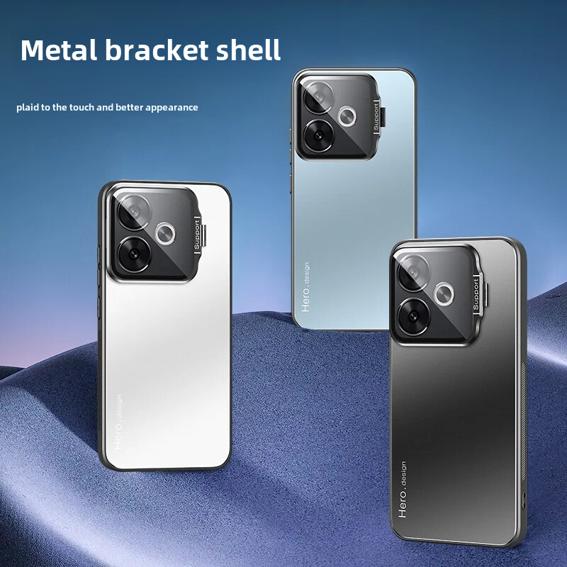 Uus liivapritsiga Redmi Turbo 3 telefoni korpuse metallist kaitsekate Väike Mi Turbo 3 kriimustusvastane matt viimistlusega mobiiltelefoni korpus