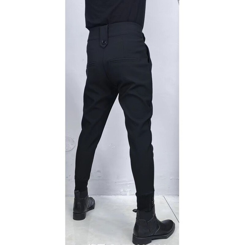 2024 kõrge venitusega meeste klassikalised püksid kevadsuvi vabaaja püksid kõrge vöökohaga püksid äri vabaaja püksid Dropshipping A36