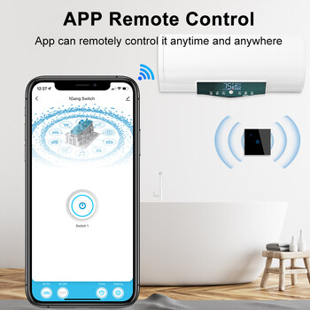 Tuya 40A Smart WiFi διακόπτης λέβητα για ηλεκτρικές συσκευές υψηλής ισχύος Λειτουργεί με την Alexa Google Home Yandex Alice