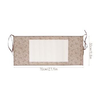 2Pcs Scroll Paper Китайска калиграфия Празна картина Scrollshanging Xuan Стенен монтаж Ricewriting Roll Sumi Set Canvas Classic