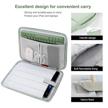 Τσάντα Tablet Sleeve Bag για iPad Pro 12 9 11 13 ιντσών Θήκη iPad 10th 9th 8th 7th Generation Air 5 4 3 2021 2022 Αδιάβροχη τσάντα tablet