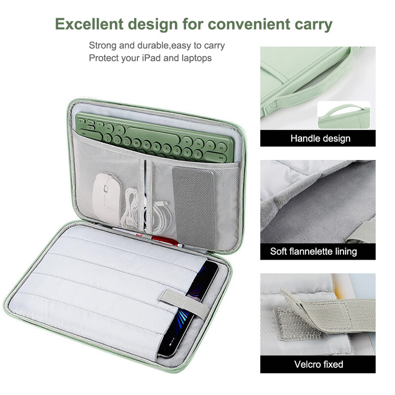 Τσάντα Tablet Sleeve Bag για iPad Pro 12 9 11 13 ιντσών Θήκη iPad 10th 9th 8th 7th Generation Air 5 4 3 2021 2022 Αδιάβροχη τσάντα tablet