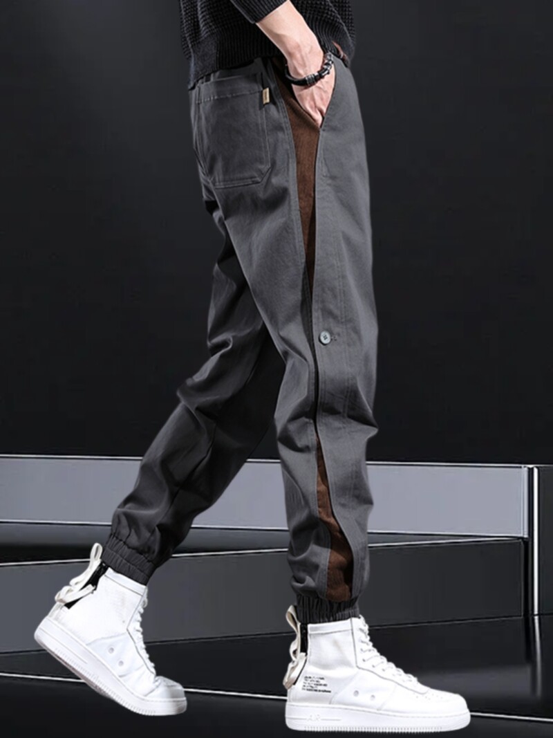 Αμερικάνικο ρετρό εργατικό παντελόνι εργασίας ανδρικό παντελόνι για άνοιξη και καλοκαίρι λεπτά φαρδιά παντελόνια φόρμες εξωτερικού χώρου