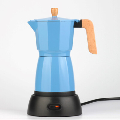 DMWD 110V/220V elektrinis Moka Puodelis Espresso Itališkas Mocha Kavos virimo aparatas Perkoliatorius Viryklės Įrankis Filtras Kavos gaminimui 300ml