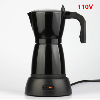 DMWD 110V/220V elektrinis Moka Puodelis Espresso Itališkas Mocha Kavos virimo aparatas Perkoliatorius Viryklės Įrankis Filtras Kavos gaminimui 300ml