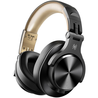 Oneodio Fusion A70 Bluetooth 5.2 kõrvaklapid Hi-Res Audio Over Ear Juhtmeta peakomplekt Professionaalne stuudiomonitor DJ kõrvaklapid 72H