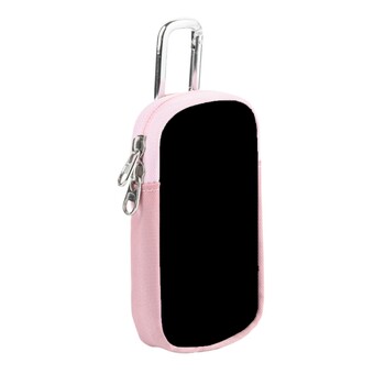 Φορητή τσάντα αποθήκευσης MP3/MP4 με Carabiner Βολική θήκη μεταφοράς με διαφανές παράθυρο Αντικραδασμική οργάνωση K1KF