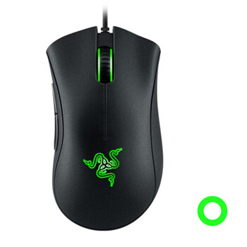 Оригинална кабелна игрална мишка Razer DeathAdder Essential Мишки 6400DPI Оптичен сензор 5 независими бутона за геймърски лаптопи