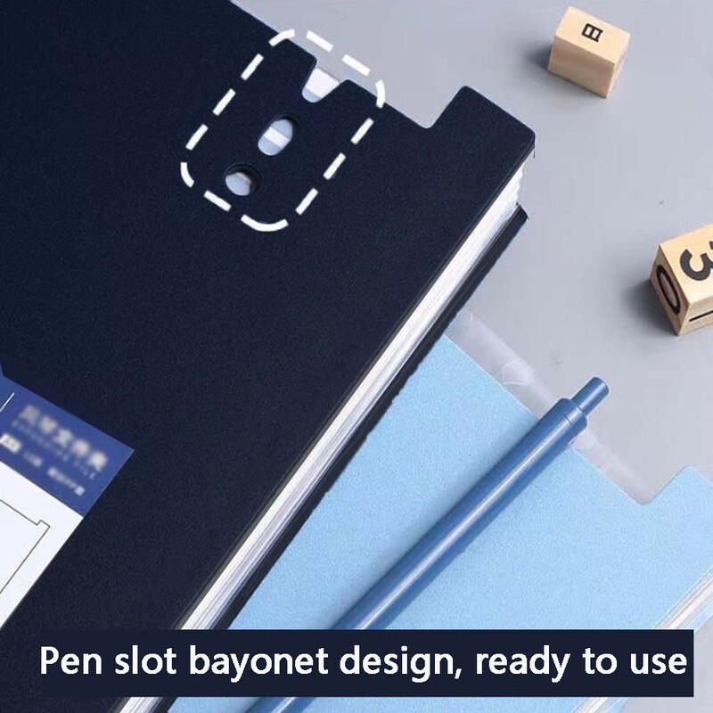 1 vnt A4 aplanko daugiasluoksnis organų krepšys, 13 didelės talpos dokumentų dėžutė, rankenos dizainas yra lengvas nešiotis