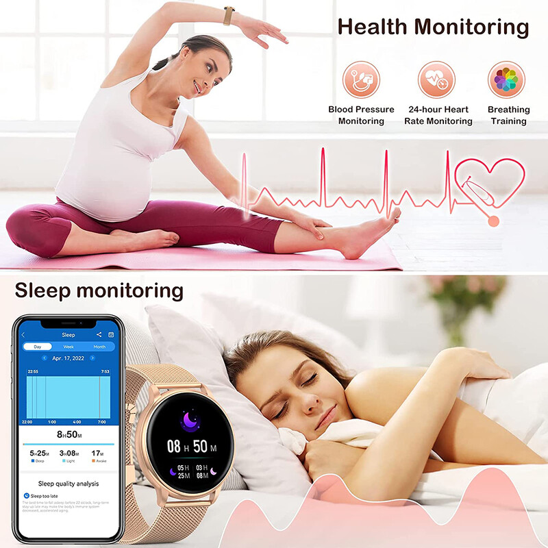 WEEDOM 2023 Bluetooth Call Inteligentné hodinky pre ženy, hodinky s vlastným ciferníkom, muži, športové fitness sledovanie srdcovej frekvencie, inteligentné hodinky pre Android iOS