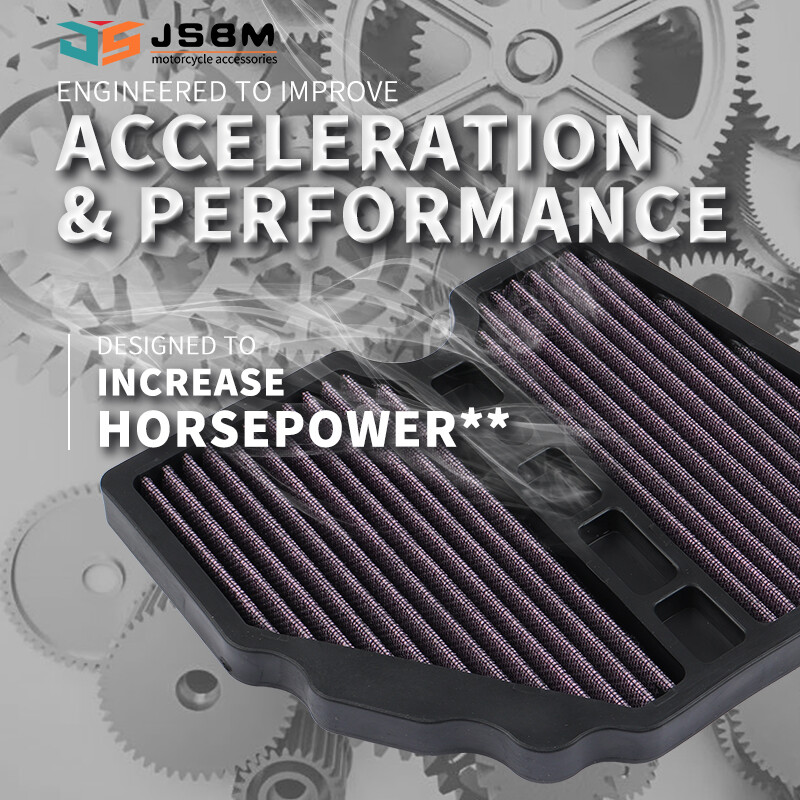 Αξεσουάρ μοτοσικλέτας JSBM Πλενόμενο φίλτρο αέρα εισαγωγής για BENELLI TRK502 TRK502X 2017 2018 2019 2020 2021 2022 TRK 502 X BJ500
