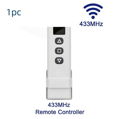 Tuya Smart WiFi превключвател за завеси Blind Rolling Shutter RF433MHz Remote Control For Smart Life App Support Google Home Alexa