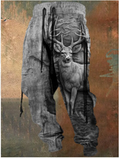 Uued laia säärega meeste dressipüksid, 3D prindiga Y2k püksid, meeste vabaaja golfijooksjad, pikad välistingimustes kasutatavad hiphopi püksid meeste spordisaali dressid