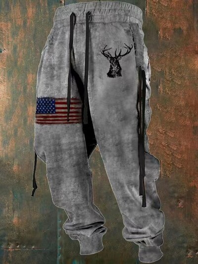 Uued laia säärega meeste dressipüksid, 3D prindiga Y2k püksid, meeste vabaaja golfijooksjad, pikad välistingimustes kasutatavad hiphopi püksid meeste spordisaali dressid