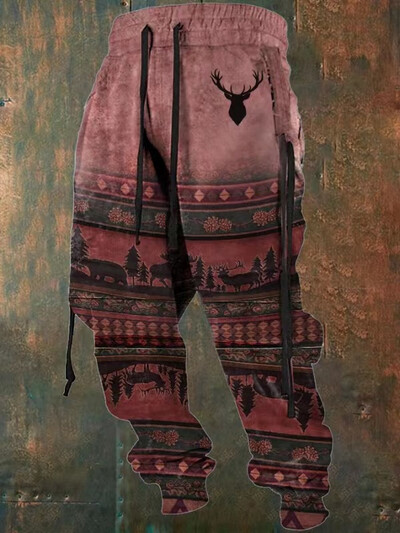 Uued laia säärega meeste dressipüksid, 3D prindiga Y2k püksid, meeste vabaaja golfijooksjad, pikad välistingimustes kasutatavad hiphopi püksid meeste spordisaali dressid