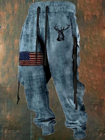 Uued laia säärega meeste dressipüksid, 3D prindiga Y2k püksid, meeste vabaaja golfijooksjad, pikad välistingimustes kasutatavad hiphopi püksid meeste spordisaali dressid