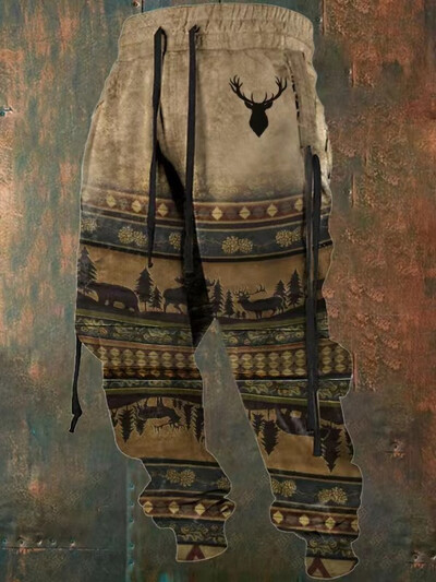 Uued laia säärega meeste dressipüksid, 3D prindiga Y2k püksid, meeste vabaaja golfijooksjad, pikad välistingimustes kasutatavad hiphopi püksid meeste spordisaali dressid