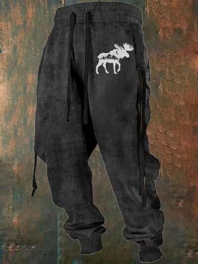 Uued laia säärega meeste dressipüksid, 3D prindiga Y2k püksid, meeste vabaaja golfijooksjad, pikad välistingimustes kasutatavad hiphopi püksid meeste spordisaali dressid