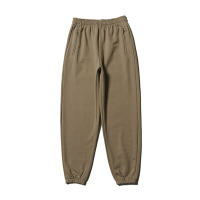 Meeste puuvillased spordipüksid Hip Hop Joggers Paks stiil tumehall lahtised tänavarõivad Jooksu Kanye püksid Treening West dressipüksid