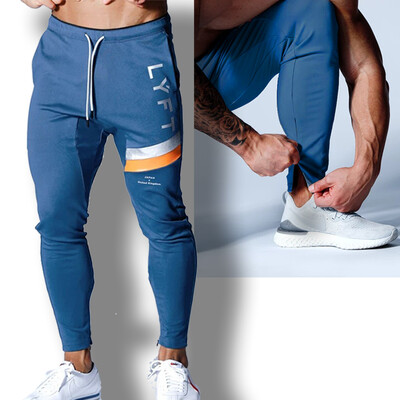 Új Férfi Homme Streetwear Jogger Fitness Testépítés Hombre Sportnadrágok Nadrágok Férfi