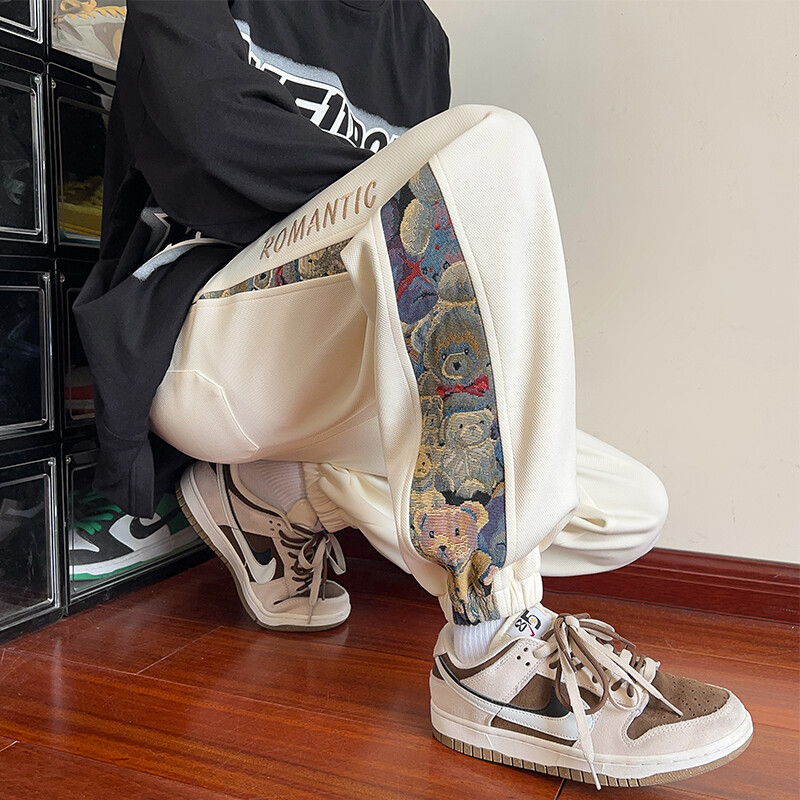 2023 Мъжки панталони Streetwear Спортни панталони Джогери Хип-хоп Свободни панталони Harajuku