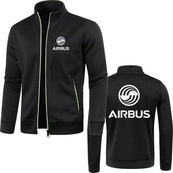 Ανδρικά φούτερ Μπουφάν με φερμουάρ Fleece TracksuitAIRBUS AVIATION Flight Airbusfan A320 Jersey Sportwear Clothe S-5XL