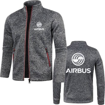 Ανδρικά φούτερ Μπουφάν με φερμουάρ Fleece TracksuitAIRBUS AVIATION Flight Airbusfan A320 Jersey Sportwear Clothe S-5XL