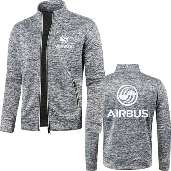 Ανδρικά φούτερ Μπουφάν με φερμουάρ Fleece TracksuitAIRBUS AVIATION Flight Airbusfan A320 Jersey Sportwear Clothe S-5XL