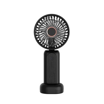 Φορητός Mini Fan Φορητός ανεμιστήρας Επαναφορτιζόμενος ανεμιστήρας τσέπης με 3 επίπεδα ταχύτητας 4000 MAh Μπαταρία Αναδιπλούμενος ανεμιστήρας USB για εξωτερικό γραφείο